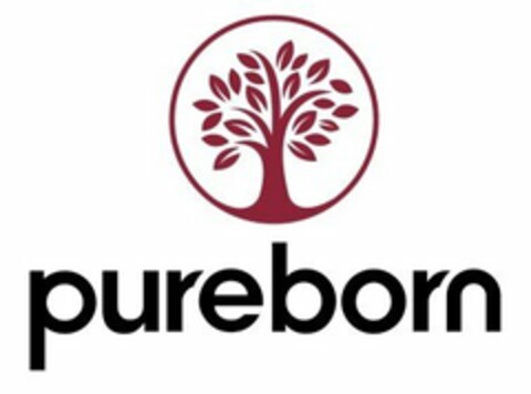 PUREBORN Logo (USPTO, 07/07/2015)