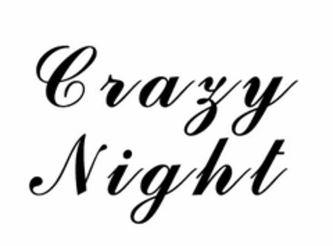 CRAZY NIGHT Logo (USPTO, 22.11.2015)