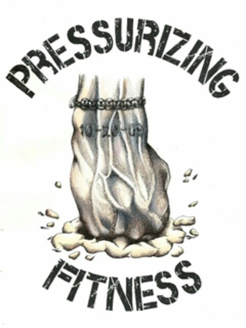 PRESSURIZING FITNESS 10-20-09 Logo (USPTO, 26.01.2016)