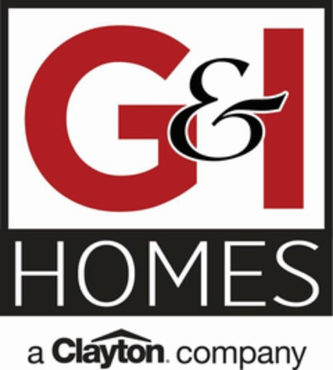 G&I HOMES A CLAYTON COMPANY Logo (USPTO, 03/17/2016)