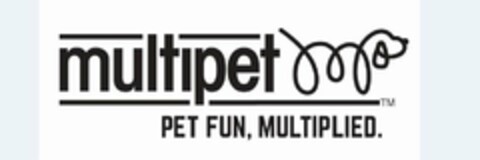 MULTIPET MP PET FUN, MULTIPLIED. Logo (USPTO, 22.03.2016)