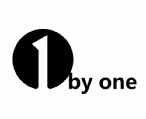 1 BY ONE Logo (USPTO, 31.05.2016)