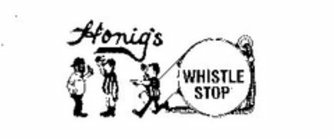 HONIG'S WHISTLE STOP Logo (USPTO, 10/03/2016)