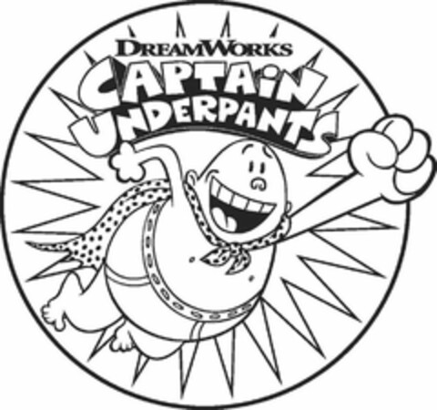 DREAMWORKS CAPTAIN UNDERPANTS Logo (USPTO, 10/10/2016)