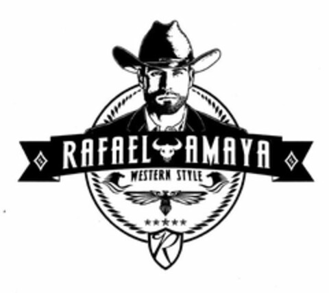 R RAFAEL AMAYA WESTERN STYLE Logo (USPTO, 11/30/2016)