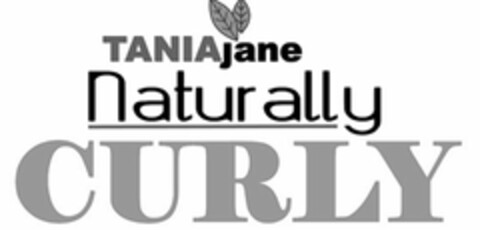 TANIA JANE NATURALLY CURLY Logo (USPTO, 26.01.2017)