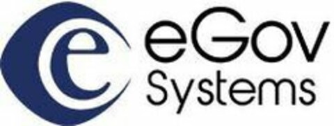 E EGOV SYSTEMS Logo (USPTO, 28.04.2017)