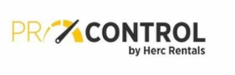 PR CONTROL BY HERC RENTALS Logo (USPTO, 11/09/2017)