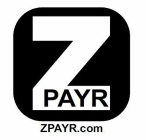 ZPAYR ZPAYR.COM Logo (USPTO, 27.12.2017)