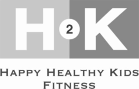 H2K HAPPY HEALTHY KIDS FITNESS Logo (USPTO, 31.01.2018)