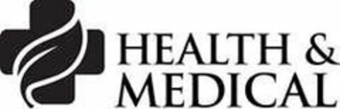 HEALTH & MEDICAL Logo (USPTO, 03/20/2018)