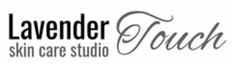 LAVENDER TOUCH SKIN CARE STUDIO Logo (USPTO, 27.04.2018)