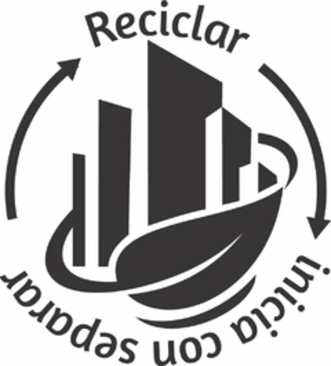 RECICLAR INICIA CON SEPARAR Logo (USPTO, 07.05.2018)