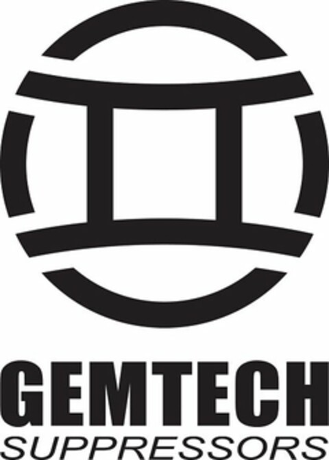 GEMTECH SUPPRESSORS Logo (USPTO, 13.06.2018)