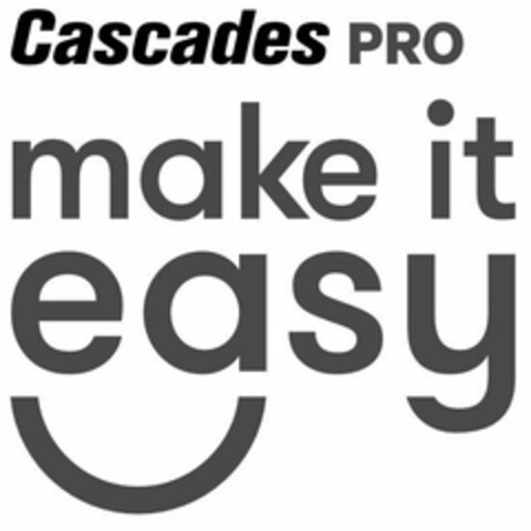 CASCADES PRO MAKE IT EASY Logo (USPTO, 02.11.2018)