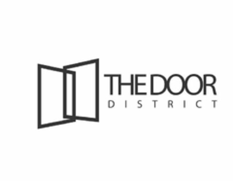 THE DOOR DISTRICT Logo (USPTO, 03/11/2019)