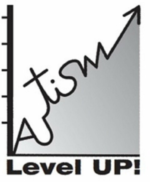 AUTISM LEVEL UP! Logo (USPTO, 05.08.2019)