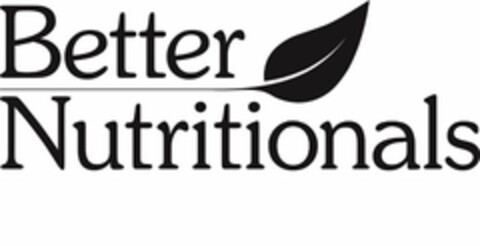 BETTER NUTRITIONALS Logo (USPTO, 09/23/2019)