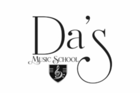 DA'S MUSIC SCHOOL Logo (USPTO, 10.01.2020)