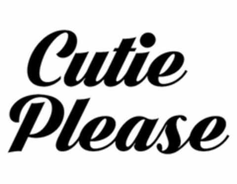 CUTIE PLEASE Logo (USPTO, 01/21/2020)