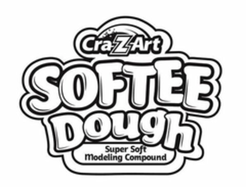 CRA-Z-ART SOFTEE DOUGH SUPER SOFT MODELING COMPOUND Logo (USPTO, 03/19/2020)