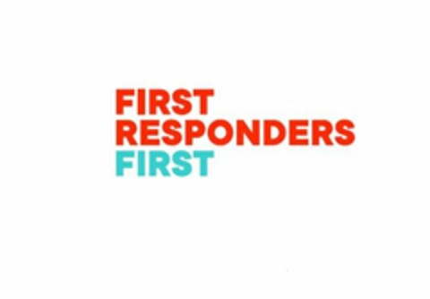 FIRST RESPONDERS FIRST Logo (USPTO, 04/20/2020)