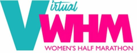 VWHM VIRTUAL WOMEN'S HALF MARATHON Logo (USPTO, 09.06.2020)