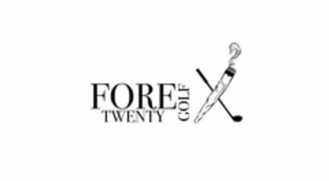 FORE TWENTY GOLF Logo (USPTO, 07/03/2020)