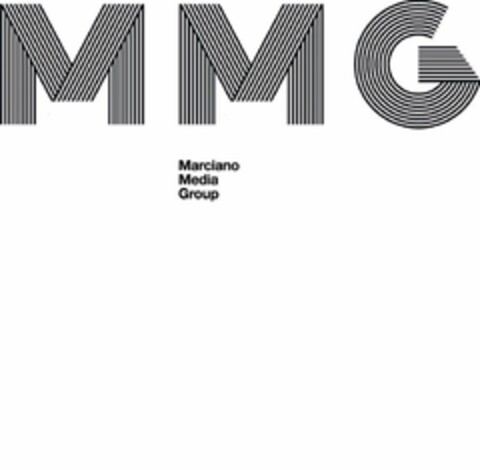 MMG MARCIANO MEDIA GROUP Logo (USPTO, 12.08.2020)