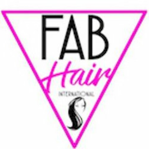 FAB HAIR INTERNATIONAL Logo (USPTO, 09/16/2020)