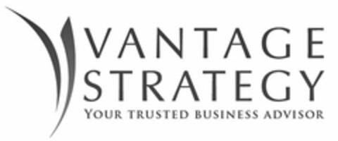 V VANTAGE STRATEGY YOUR TRUSTED BUSINESS ADVISOR Logo (USPTO, 16.01.2009)