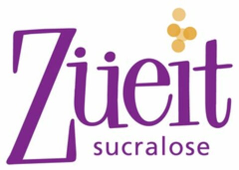 ZÜEIT SUCRALOSE Logo (USPTO, 01/16/2009)