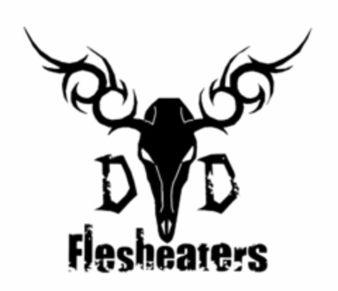 D D FLESHEATERS Logo (USPTO, 03.04.2009)