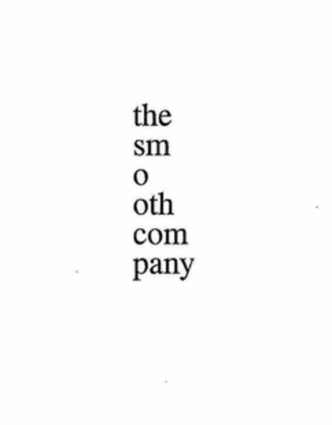 THE SM O OTH COM PANY Logo (USPTO, 07/02/2009)