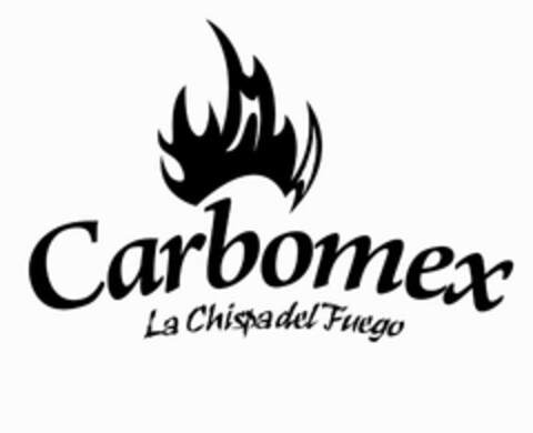 CARBOMEX LA CHISPA DEL FUEGO Logo (USPTO, 08.12.2009)