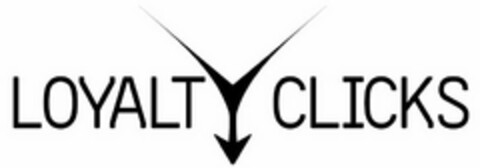 LOYALTY CLICKS Logo (USPTO, 08.05.2010)