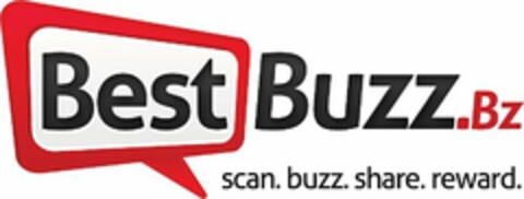 BEST BUZZ.BZ SCAN.BUZZ.SHARE.REWARD. Logo (USPTO, 19.04.2011)