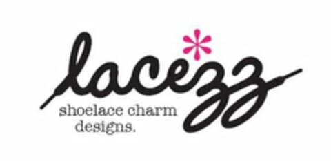 LACEZZ SHOELACE CHARM DESIGNS. Logo (USPTO, 04/21/2011)