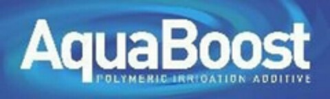 AQUABOOST POLYMERIC IRRIGATION ADDITIVE Logo (USPTO, 02.06.2011)