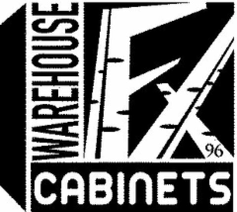 FX96 WAREHOUSE CABINETS Logo (USPTO, 02.08.2011)