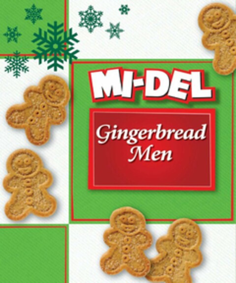 MI-DEL GINGERBREAD MEN Logo (USPTO, 14.09.2011)