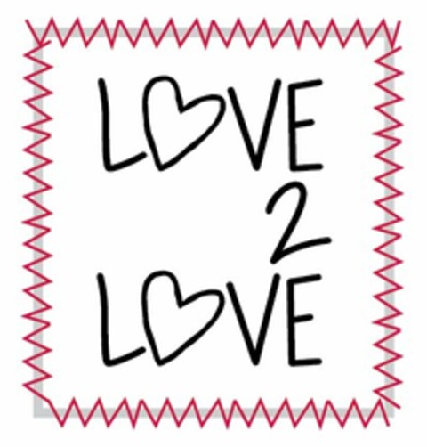 LOVE 2 LOVE Logo (USPTO, 27.09.2012)