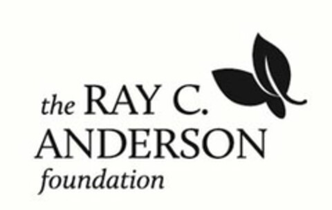 THE RAY C. ANDERSON FOUNDATION Logo (USPTO, 17.10.2012)