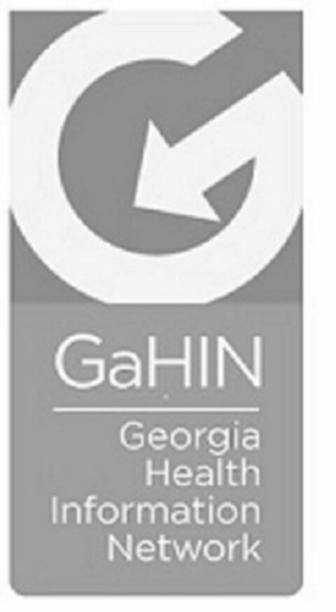 G GAHIN GEORGIA HEALTH INFORMATION NETWORK Logo (USPTO, 04/30/2013)