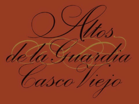 ALTOS DE LA GUARDIA CASCO VIEJO Logo (USPTO, 02.08.2013)