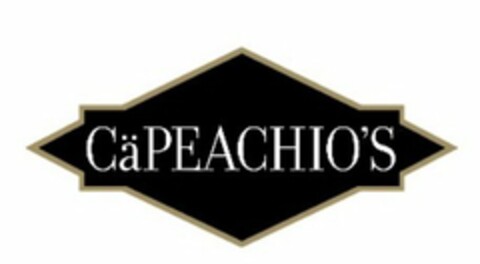 CÄPEACHIO'S Logo (USPTO, 12/24/2013)