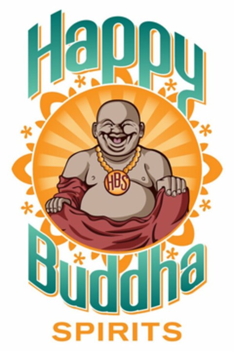 HAPPY BUDDHA SPIRITS HBS Logo (USPTO, 21.01.2014)