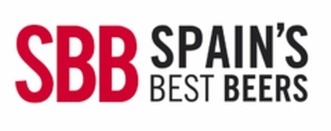 SBB SPAIN'S BEST BEERS Logo (USPTO, 28.03.2014)