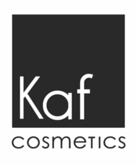 KAF COSMETICS Logo (USPTO, 17.06.2014)