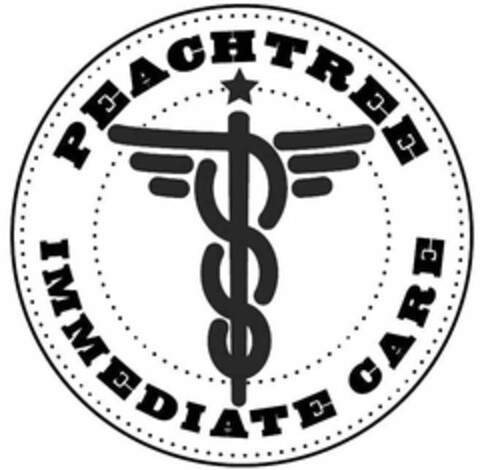 PEACHTREE IMMEDIATE CARE Logo (USPTO, 03.07.2014)